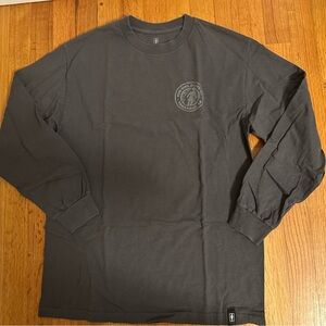 The girl skate Co  Gray Long Sleeve Shirt size M (b2